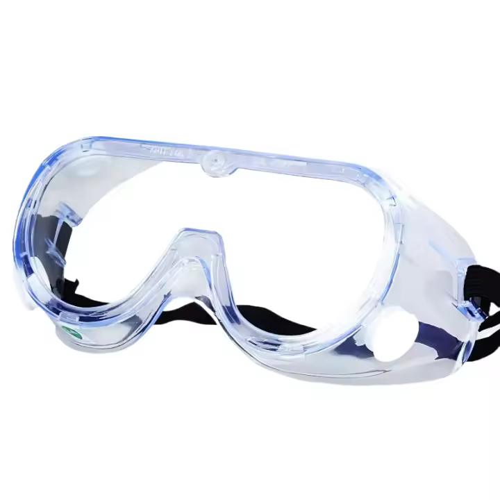 Gafas de seguridad Protección ocular ajustable de visión amplia Lente transparente Gafas antivaho Gafas suaves y ligeras Gafas de seguridad - 1