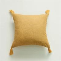 Almohadas duras de lino que cubren Europa, usando bebidas para decorar almohadas Sham, 45x45CM para patios del hogar, niños - details 4