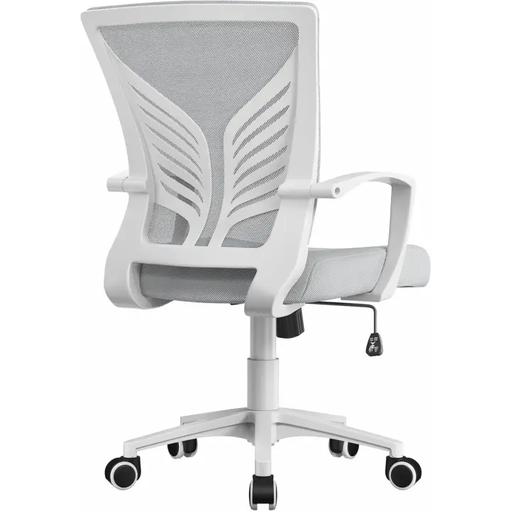 Silla de Oficina con Función de Inclinación Diseño de Mariposa Soporte Lumbar Máximo Peso 136kg - 1