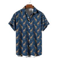 Tops, pantalones cortos y camisas hawaianas con estampado 3D de langosta y cangrejo para hombres, mujeres y niños, ropa con estampado de grafitis, nueva moda - details 8