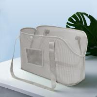 Bolsa de transporte multifuncional de malla para perros, bolso de transporte para mascotas antiescape de gran capacidad, bolsa de viaje plegable y transpirable para mascotas al aire libre - details 1