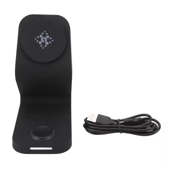 Estación de Carga Plegable Portátil Cargador Inalámbrico Magnético 18W - 1