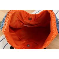 Bolso de Mano Tejido a Mano Colorido Bolso de Playa de Verano para Mujer - details 8