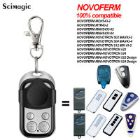 NOVOFERM NOVOTRON 502 MAX43-2 / 504 MAX43-4 mando a distancia para puerta de garaje, transmisor manual de código rodante 433.92MHz mando garaje - details 10