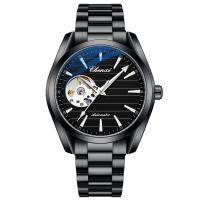 Hueco automático reloj mecánico hombre luminoso resistente al agua - details 0