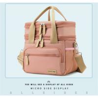 Bolsa de almuerzo de doble capa Bolsa de hielo portátil de gran capacidad Bolsa de almuerzo expandible portátil a prueba de fugas Bolsa de picnic - details 24