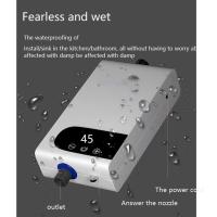 Calentador de agua instantáneo de 4500W, grifo instantáneo, grúa de agua caliente, LED, Digital, enchufe de la UE - details 5