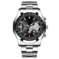 Reloj de Lujo Leten Reloj de Cuarzo con Luz y Resistente al Agua para Hombres - details 14