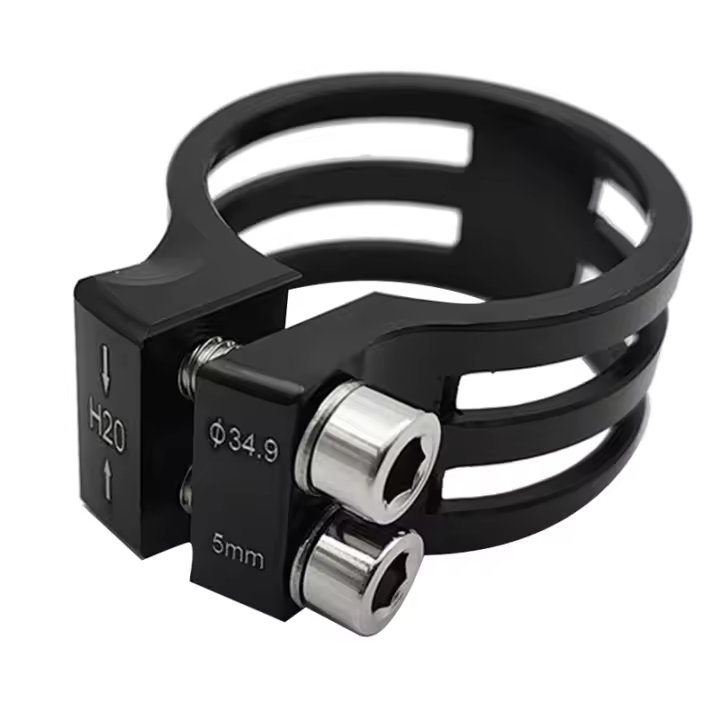 Abrazadera para tija de sillín de bicicleta, Clip de aleación de aluminio de 34,9mm, accesorios para ciclismo de montaña y carretera - 1