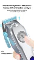 Professional Dog Hair Shaver Pet Electric Clipper Cat Hair Clipper Set Hair Clipper Pet Supplies Trimming Tools Low Noice - details 5