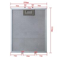 Filtro de Extractor Hood de Metal250X310mm Cocina y Dineros Partes de Vajilla Hecho en China - details 0