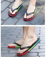 Chanclas de goma para hombre, zapatillas de playa informales al aire libre, sandalias con pasador - details 7