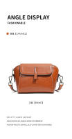 Bolso nuevo, bolso de hombro de moda para mujer, bolso pequeño y exquisito de moda, bolso de mensajero de gran capacidad de cuero para mujer - details 17