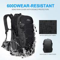 Mochila de almacenamiento Inoxto para senderismo, 40 litros, bolsa de alta resistencia, montañismo, senderismo y camping - details 5