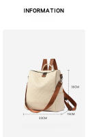 Bolso de hombro informal de estilo coreano, mochila multifuncional para mujer, simple pero elegante - details 17