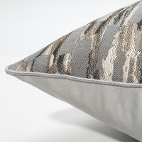 Fundas de Almohada Decorativas Modernas de Lujo Tiras Jacquard Gruesas Moda Nórdica para Sofá - details 19