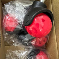 Patas de Silla de Oficina de Goma 5 Pcs Rueda Silenciosa Opción de Varilla M11 Gliding Suave - details 10