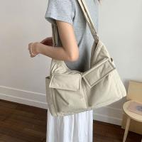 Bolso cruzado de nailon de gran capacidad con múltiples bolsillos, bolso de hombro deportivo para hombre, bolso de mensajero de lona portátil de estilo coreano, bolso de viaje - details 7