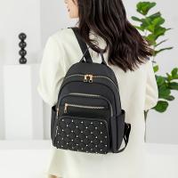 Mochila Unisex Nylon, Otoño/Invierno, Gran Capacidad, Viaje, Bolsos para Mujer - details 6