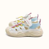 Sandalias para niñas, sandalias deportivas para niños, novedad de verano 2025, recortes, moda hueca, nueva tendencia, puntera suave, informal, talla 26-36 - details 5