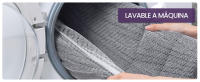 Alfombra de baño de microfibra lavable a máquina, suave, antideslizante y súper absorbente - details 4