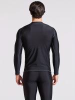 Protección Solar Para Hombres, Parte Superior De Traje De Baño De Cuello Alto, De Secado Rápido, Elástica - details 6