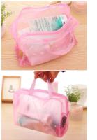 Estuches transparentes de viaje de PVC, bolsa de almacenamiento de artículos de tocador, caja de toalla, Maleta, bolsa con cremallera, bolsas organizadoras de cosméticos - details 2