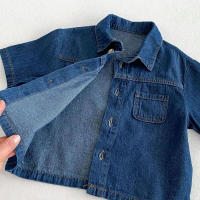 Trajes de mezclilla para niños y niñas, Top de manga corta azul y pantalones cortos, ropa de moda de verano - details 4