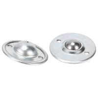 6pcs CY-16B 5/8-pulgada que lleva la unidad de transferencia del transportador del reborde de la bola del rodillo de acero - details 0