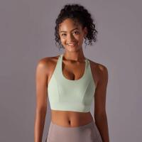 Sujetador Deportivo de Una Pieza sin Costuras A Prueba de Golpes para Yoga, Correr, Fitness - details 40