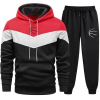 Chándal con capucha y pantalones de chándal para hombre, traje deportivo informal diario para correr, moda urbana, novedad de 2025 - details 2