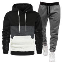 Ropa holgada de moda deportiva para hombre de estilo coreano, novedad informal de dos piezas - details 4