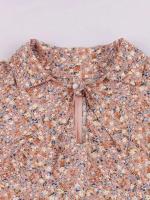 2024 nuevo Vintage Multicolor ral Casual vestidos de vacaciones moda mujer verano cuello pico botones cintura elástica Retro Flare vestido - details 1