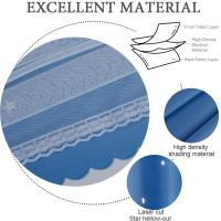 Cortinas de dormitorio opacas aislantes de doble capa con gafas de protección UV, 1 pieza - details 19