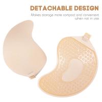 Copa de A-D, cubierta reutilizable para pezones, parche adhesivo, sujetador de realce, adhesivo, sujetadores sin tirantes, vestido de novia, lencería, acolchado de silicona - details 22