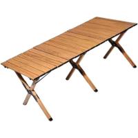 Mesa plegable al aire libre Mesa de campamento Mesa de camping enrollable estable ultraligera con bolsa de transporte para viajes Balcón Jardín Senderismo Mesa de camping al aire libre - details 6