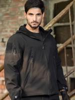 Conjunto de chaqueta táctica impermeable para hombre, chaqueta de caza, senderismo, exterior, Concha suave, invierno, 2 piezas - details 7