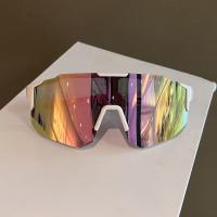 Gafas de moda vibrantes para hombres y mujeres - Marco grande deportivo, lentes AC, lentes de moda, perfectas para - details 1