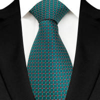 Corbata De Polka Dot Para Hombre De Lujos 8CM Estilo Clásico Formal Hecha Con Técnica De Tejido Jacquard Para Bodas Y Fiestas - details 2