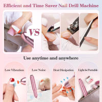 NAILWIND-Kit de taladros eléctricos profesionales para uñas, máquina de bandas de lijado para manicura y pedicura, pluma para arte de uñas - details 9