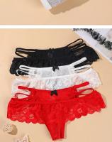 Bragas de Encaje Sexy para Mujer, Ropa erótica, Interior de Tiro Bajo para Señora, Lencería Sólida, Floral, Máxima Comodidad y Noche - details 13