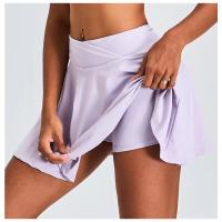 Falda de tenis plisada de línea A, pantalones cortos deportivos de cintura alta, falda para mujer, gimnasio, ejercicio, deportes, falda para correr, ropa deportiva ligera - details 7