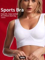 Sujetador deportivo con almohadillas incorporadas, transpirable, alta elasticidad, sin aros, perfecto para yoga, fitness, correr - details 26