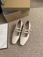 Zapatos Mary Jane de tacón en bloque para desplazamientos suaves estilo hada francesa - details 13