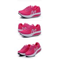 Zapatillas de correr para mujer 2025 Zapatos deportivos informales de moda con suela de plataforma y cordones - details 8