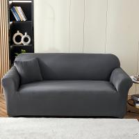 Funda de Sofá Elástica Impresa con Hojas Suave, Transpirable, Antideslizante, Adecuada para Sala de Estar - details 1