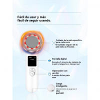Instrumento de introducción de frío y calor instrumento de masaje facial casero micro-corriente lifting reafirmante rejuvenecimiento instrumento de belleza - details 7