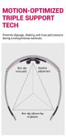 Kapvoe-gafas de sol para hombre y mujer, lentes deportivas para ciclismo de montaña, para acampar al aire libre, senderismo, montar en bicicleta, UV400 - details 4
