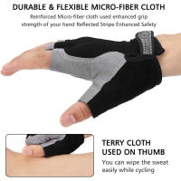 Guantes de ciclismo con almohadilla de Gel, antideslizantes, transpirables, para bicicleta de montaña y de carretera, 1 par - details 7