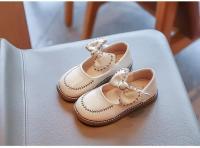 Zapatos pequeños de cuero para niña, zapatillas planas con lazo, de princesa, cómodas, para caminar, para primavera, 2024 - details 10